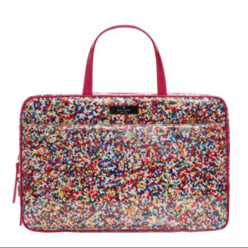 ISO Kate Spade Manuela Lg Sprinkles Cosmetic Case